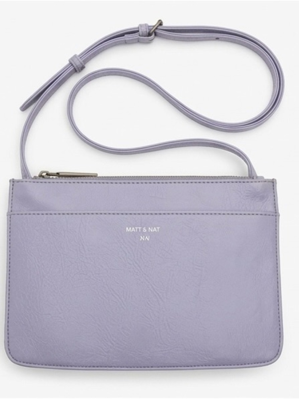 Matt & Nat Lavender Lilac Triple-Compartment Crossbody